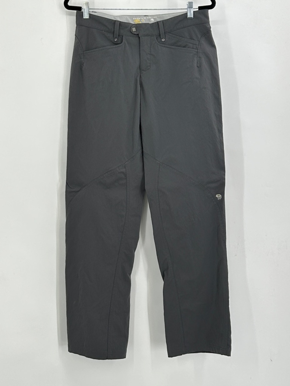 Mountain Hardwear Women's Sajama Pants Straight Leg Grey Size 8 Long